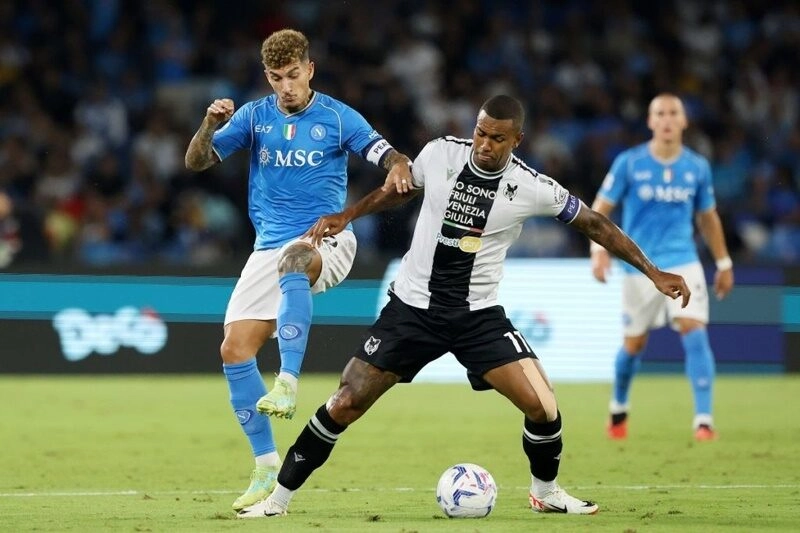 Soi kèo Napoli vs Udinese 23h00 ngày 24/05 Vòng 38 Serie A 2026